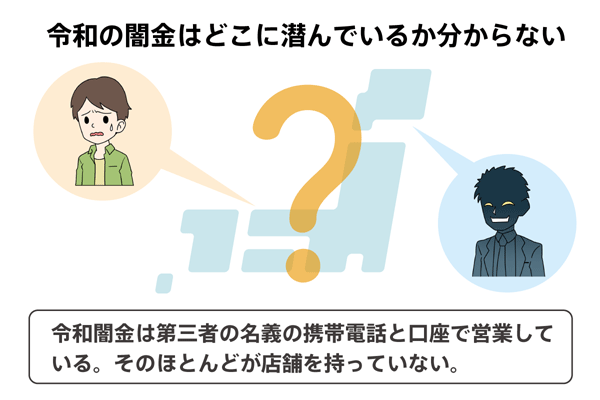 令和の闇金はどこに潜んでいるか分からない